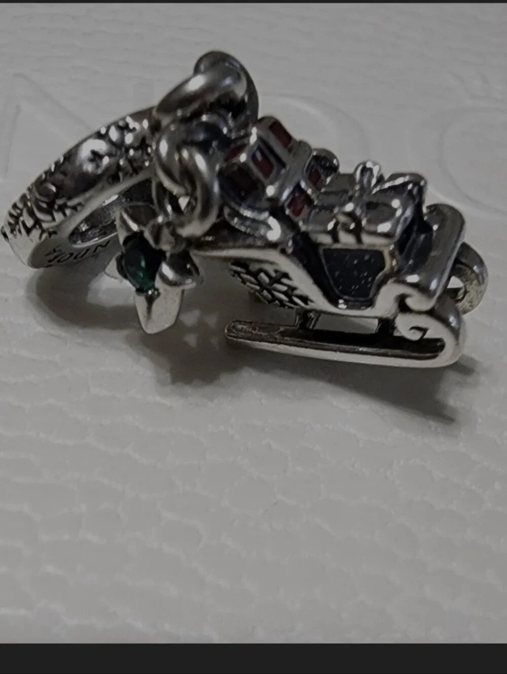 Authentic Pandora Christmas Sleigh 2023 Dangle Charm